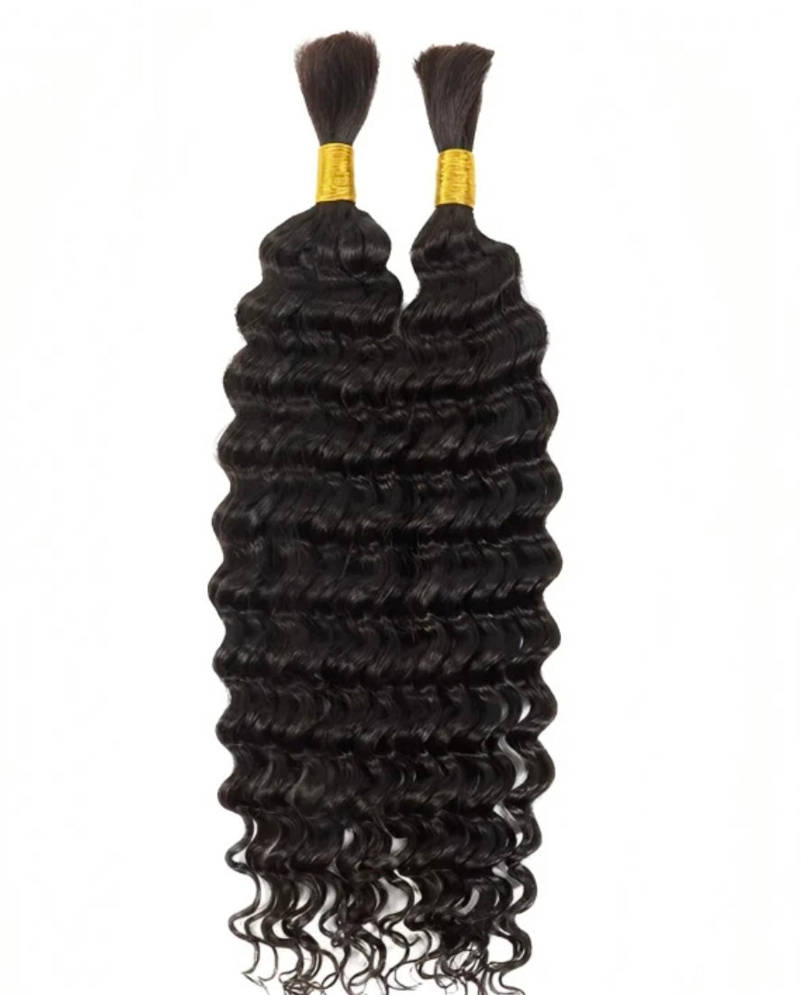 (Used for braids)Boho deep wave human hair