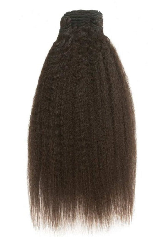 Kinky straight hair